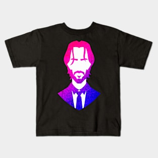 Neon John Wick Kids T-Shirt